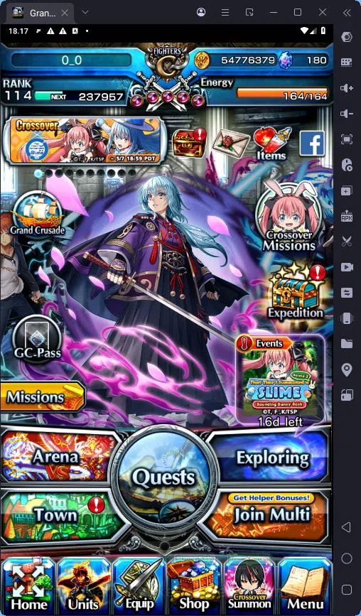 Grand Summoners Accounts GLOBAL|Ascend 35|Rank 114|Sayaka Miki|Sito Hajime| image 2