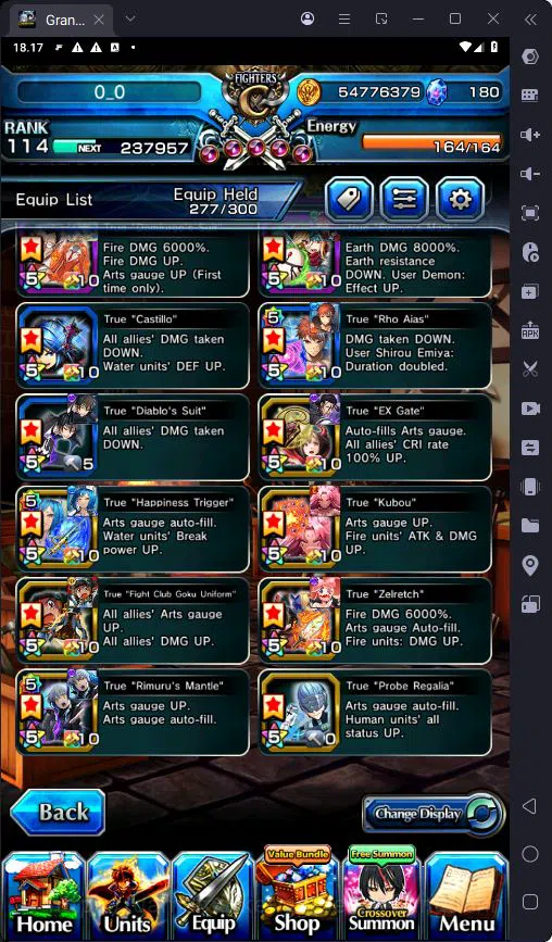 Grand Summoners Accounts GLOBAL|Ascend 35|Rank 114|Sayaka Miki|Sito Hajime| image 3