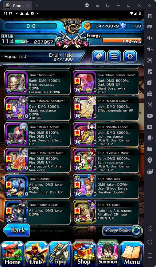 Grand Summoners Accounts GLOBAL|Ascend 35|Rank 114|Sayaka Miki|Sito Hajime| image 4