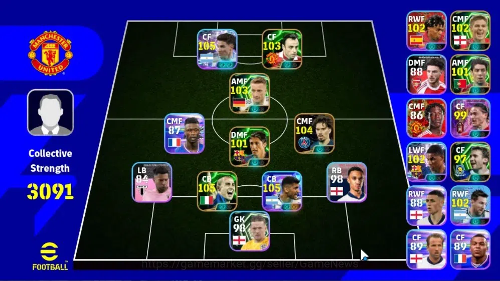 eFootball Accounts Legends & Iconic Players Android|9 Epic Fabio Cannavaro,Vitinha,Marco Reus,Dimitar Berbatov|8 Show Time 1