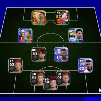 eFootball Accounts Legends & Iconic Players Android|Big Time Cristiano Ronaldo 23 Jun '26|Epic Wayne Rooney|ShowTime Kevin