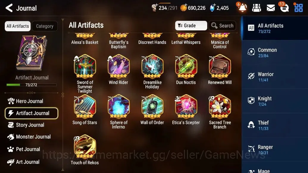 Epic Seven Accounts Global Unverif| 13 ML (Rhianna and Luciella, Arbit image 10