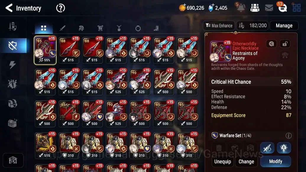 Epic Seven Accounts Global Unverif| 13 ML (Rhianna and Luciella, Arbit image 14