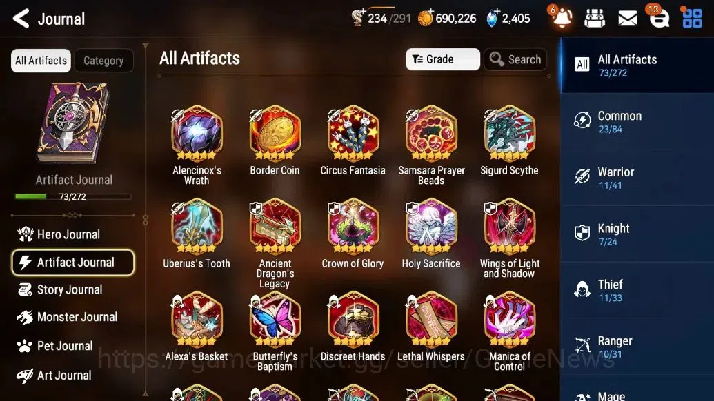 Epic Seven Accounts Global Unverif| 13 ML (Rhianna and Luciella, Arbit image 9