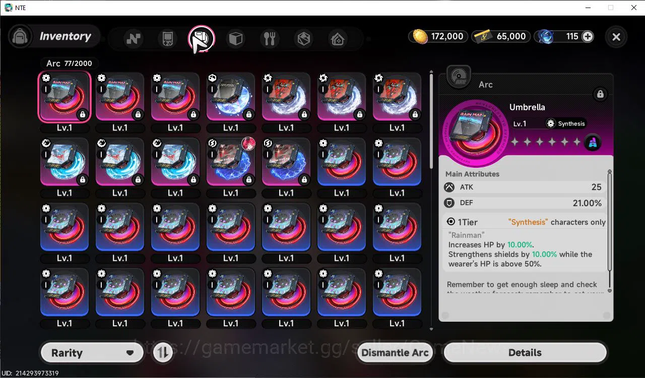 Neverness to Everness Accounts GLOBAL EU Bonus All Server|HL 3| 1 SSR Limited Nan image 8