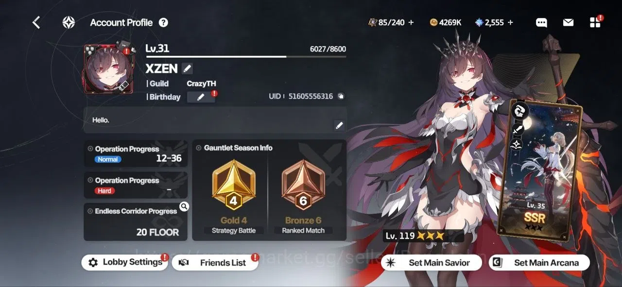 StarSavior Accounts ASIA | Lvl 31 | 22 SSR Rosaria, Asherah, Lacy, Cha image 1