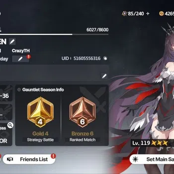 StarSavior Accounts ASIA | Lvl 31 | 22 SSR Rosaria, Asherah, Lacy, Charlotte,etc RA324B