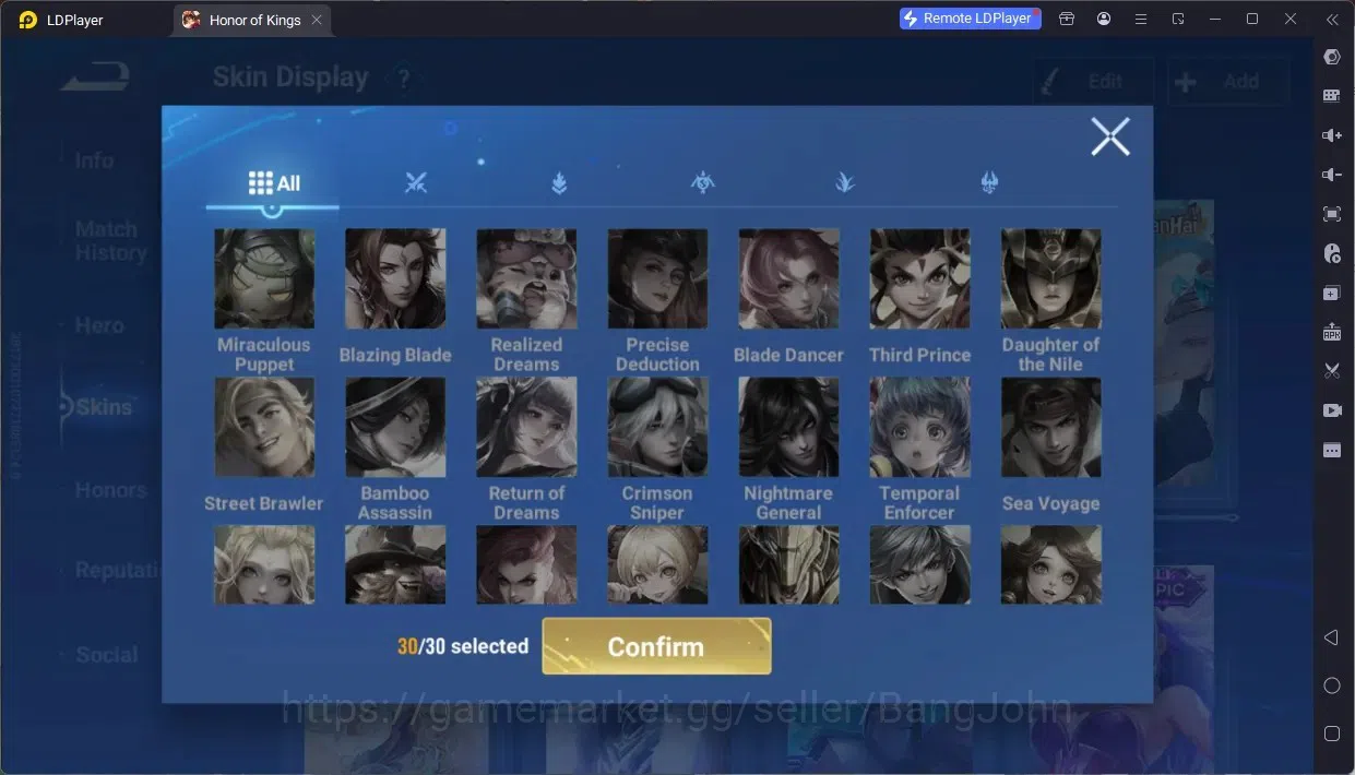 Honor of Kings Accounts Global | 110H 129S | Legend Consort Yu, Legend Yin image 19