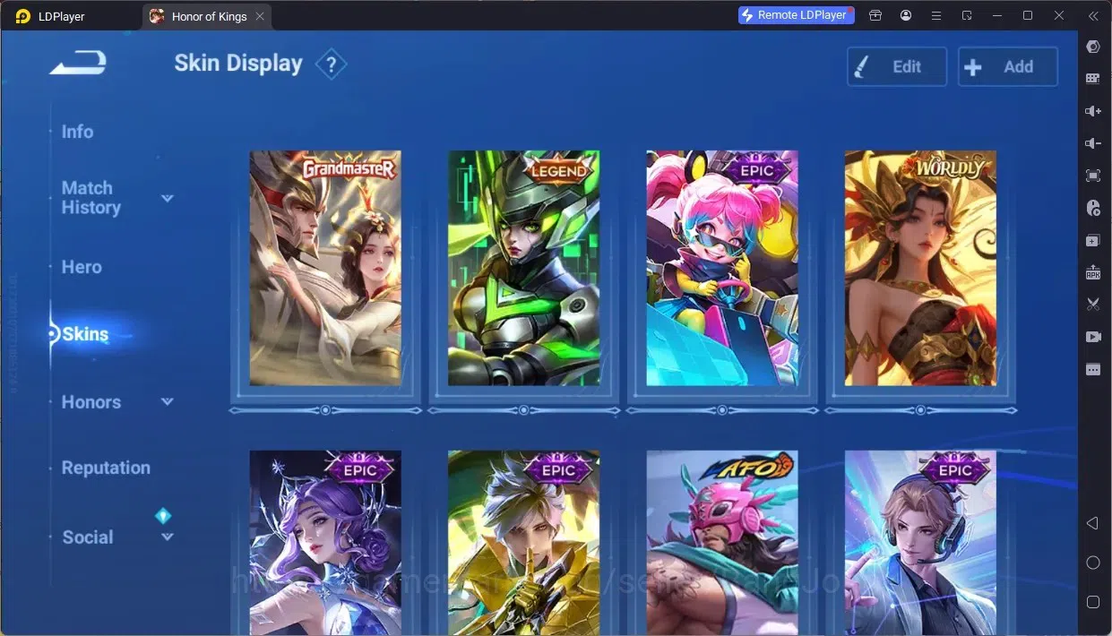 Honor of Kings Accounts Global | 110H 129S | Legend Consort Yu, Legend Yin image 5
