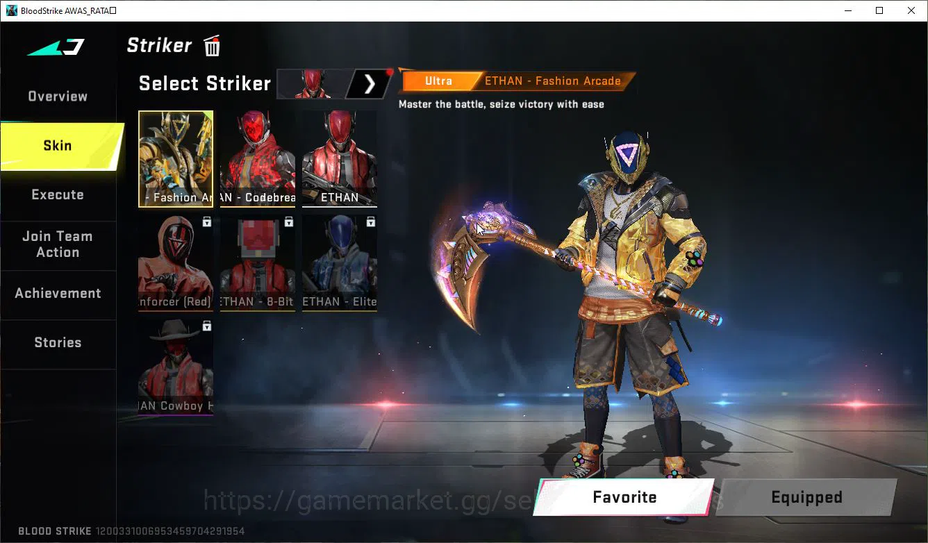 Blood Strike Accounts ASIA|ETERNAL Zero-Oda+MELE Scythe-Storm|10 ULTRA[N image 20