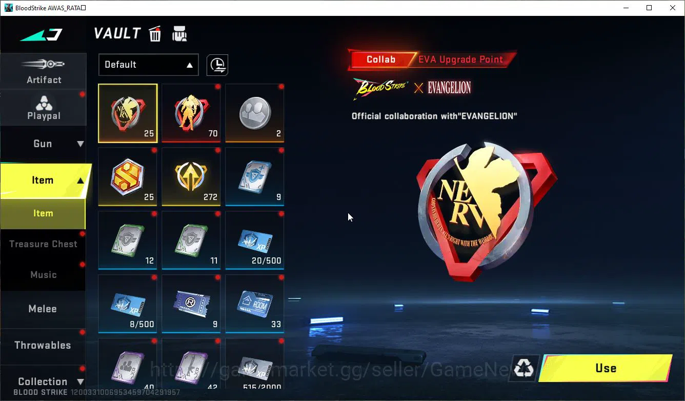 Blood Strike Accounts ASIA|ETERNAL Zero-Oda+MELE Scythe-Storm|10 ULTRA[N image 6