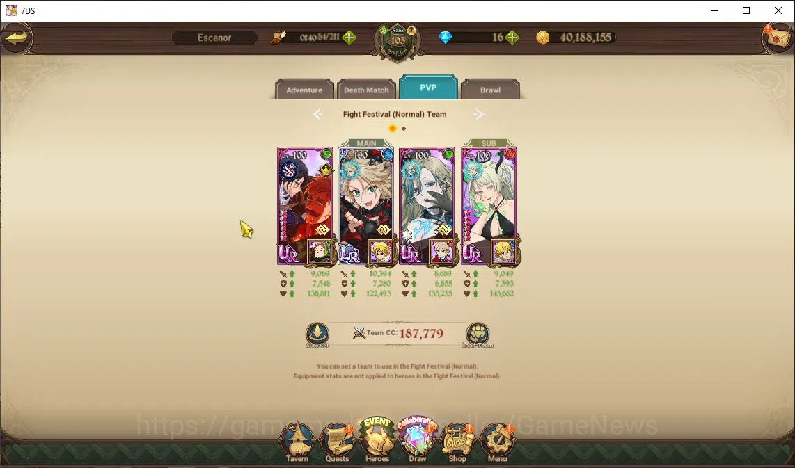 The Seven Deadly Sins: Grand Cross Accounts Global|3,8M CC|3 LR+6 UR+Collab ReZero|Madness,Eli image 10
