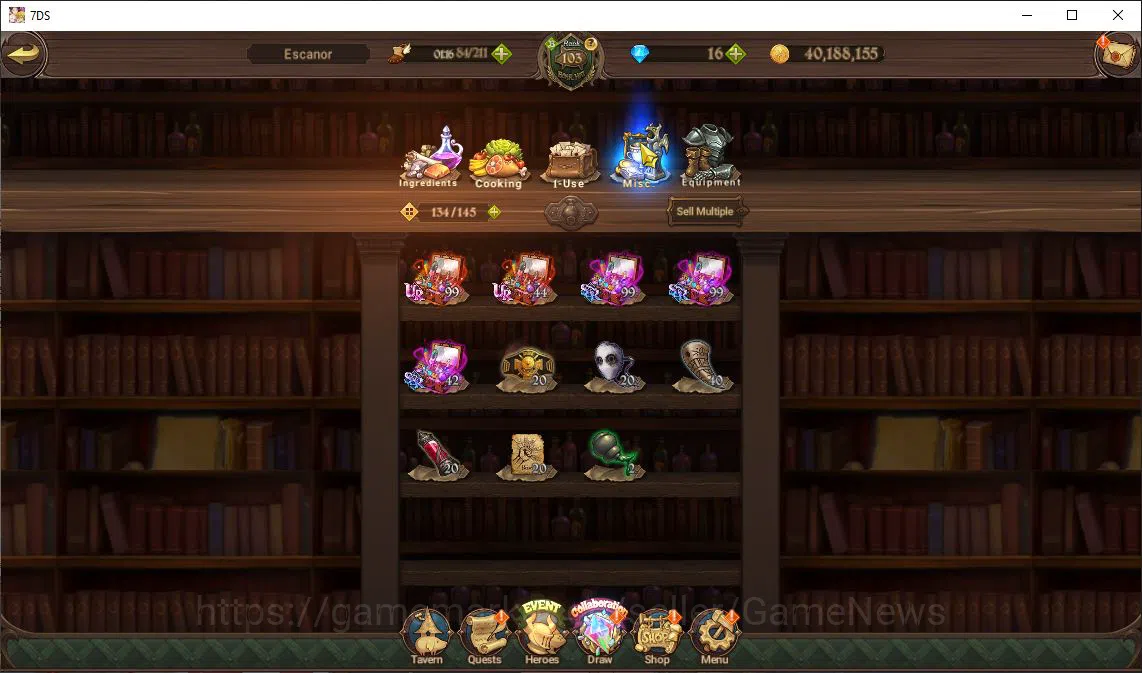 The Seven Deadly Sins: Grand Cross Accounts Global|3,8M CC|3 LR+6 UR+Collab ReZero|Madness,Eli image 3