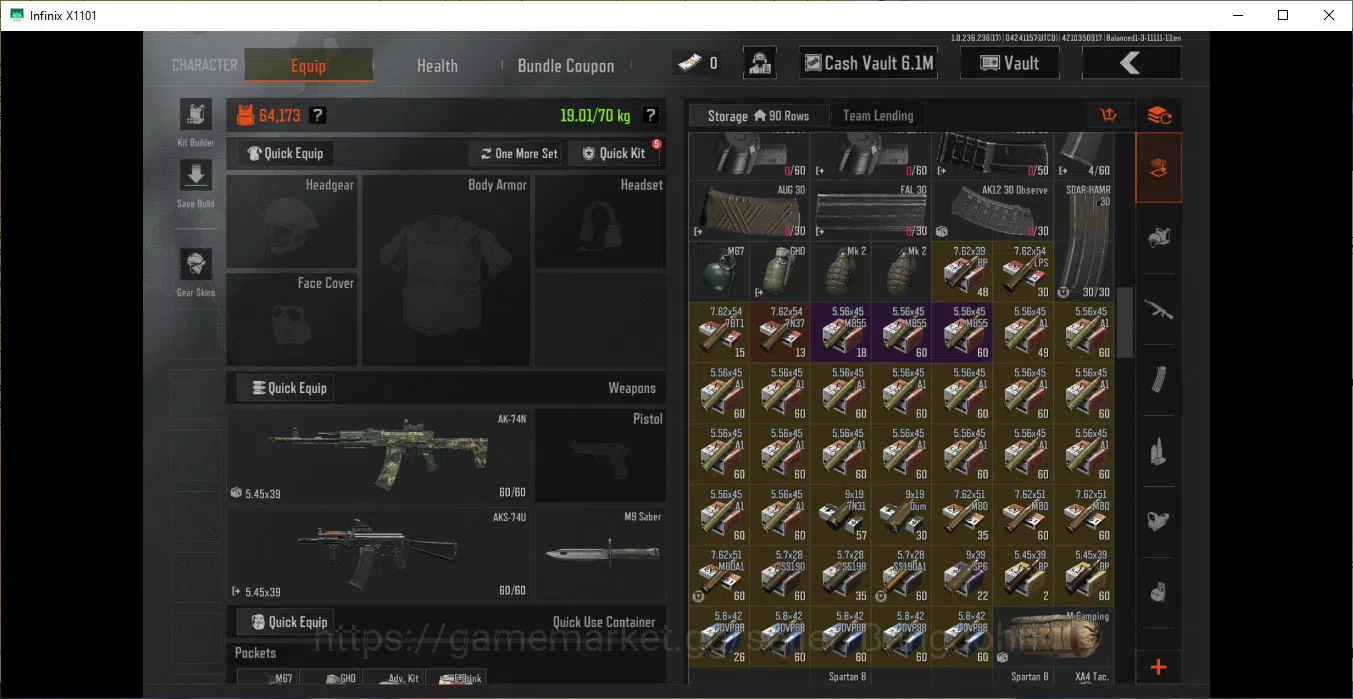 Arena Breakout Accounts MOBILE|LVL30 SV 12,5 M|CV 6,1 M|MORE SKIN 03 HEAVY image 10