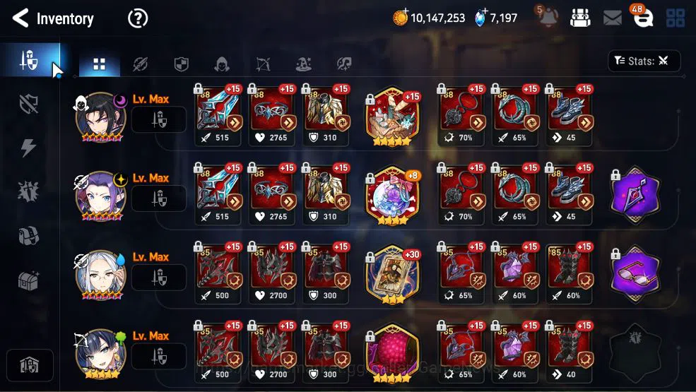Epic Seven Accounts ASIA Unverif|7 ML(LOT Scales,NM Luna,SS Vivian,Etc image 10