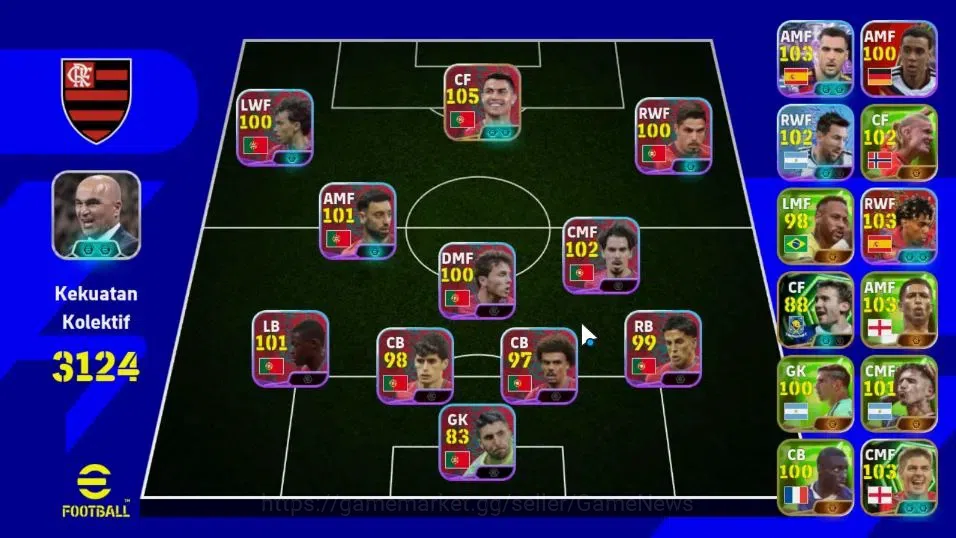 eFootball Accounts Others Android||National Team Pack Portugal| Showtime Mikel Merino |Epic Steven Gerrad,Etc||PES 1
