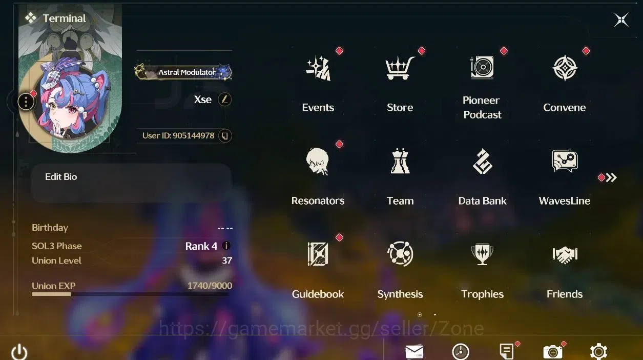 Wuthering Waves Accounts Starter SEA|UL37|SOL3 R4|Jinhsi+Sign,Roccia+Sign,Verina|CHECK SS|TakeMail(WW751Z) 1