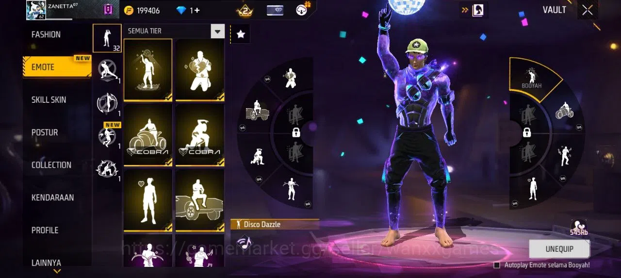 Free Fire Accounts Indonesia | AKUN LVL 62 EVOGUN SCAR LVL 3 SG MAMBAH VAULT 240 EMOTE 32 TAS 40 SKYWING 1 WEAPON 247 | W224 5