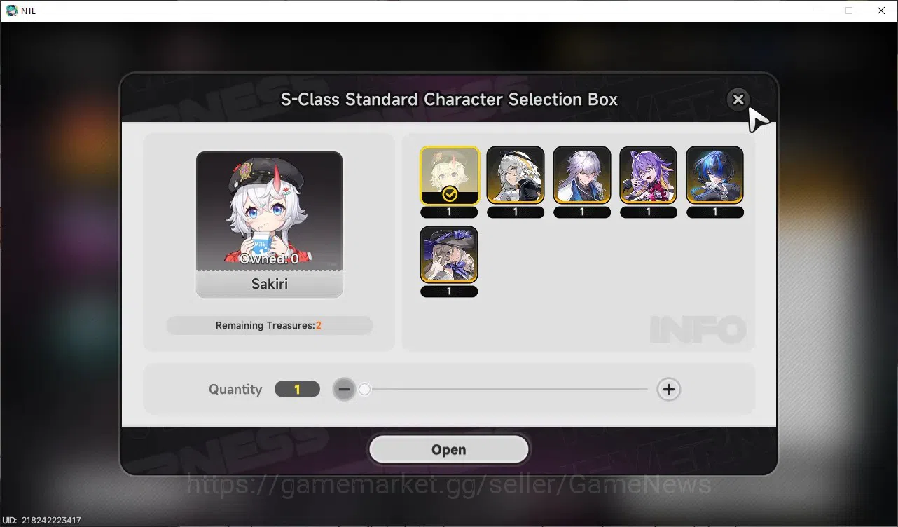 Neverness to Everness Accounts Global SEA|HL 3|3 S-Class 1 Limited [Shinku],Jiuyuan,Daffodill|2 Selector Box|Tomato 11