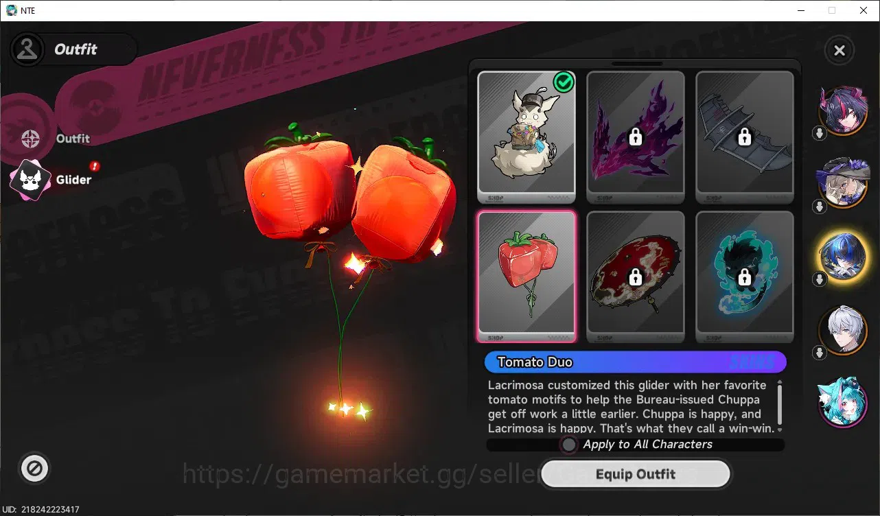 Neverness to Everness Accounts Global SEA|HL 3|3 S-Class 1 Limited [Shinku],Jiuyuan,Daffodill|2 Selector Box|Tomato 5