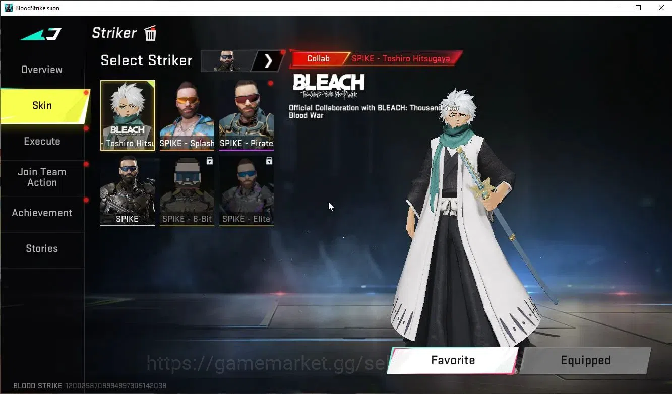 Blood Strike Accounts ASIA|ETERNAL Spear+Mele Shuriken+Collab Bleach(Bya image 5
