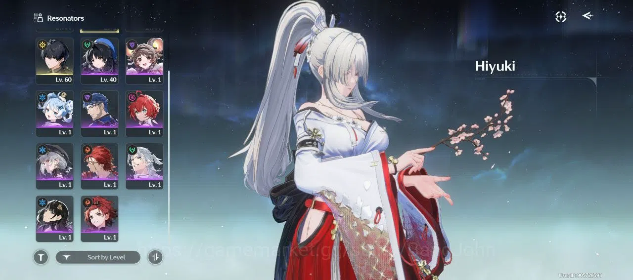Wuthering Waves Accounts Others SEA | UL 35 | 2 Limit Hiyuki, Zani Signature | Low Eksplor | Gacha Resource | RA630B | 10