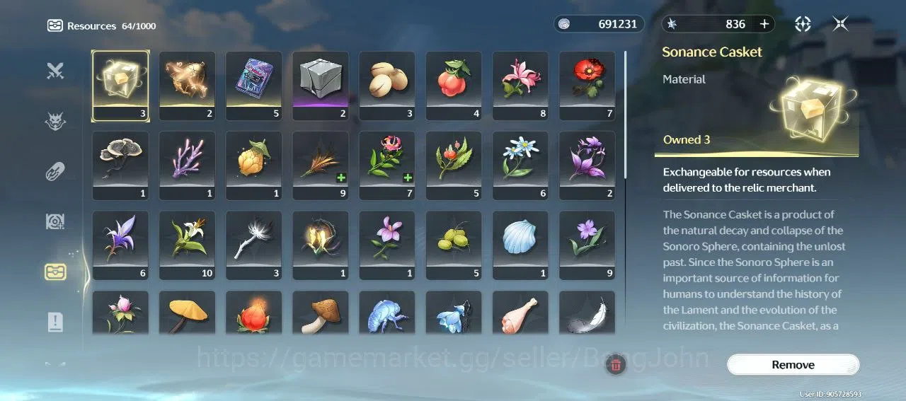 Wuthering Waves Accounts Others SEA | UL 35 | 2 Limit Hiyuki, Zani Signature | Low Eksplor | Gacha Resource | RA630B | 15