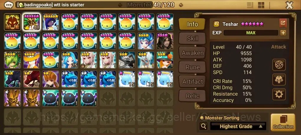Summoners War: Sky Arena Accounts ASIA|Lv 26|Ready Gacha|103 12 YLC 160 11 YSC + 3 L image 10