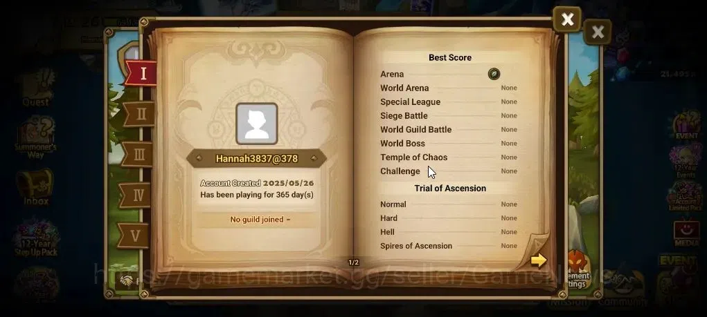 Summoners War: Sky Arena Accounts ASIA|Lv 26|Ready Gacha|103 12 YLC 160 11 YSC + 3 L image 5