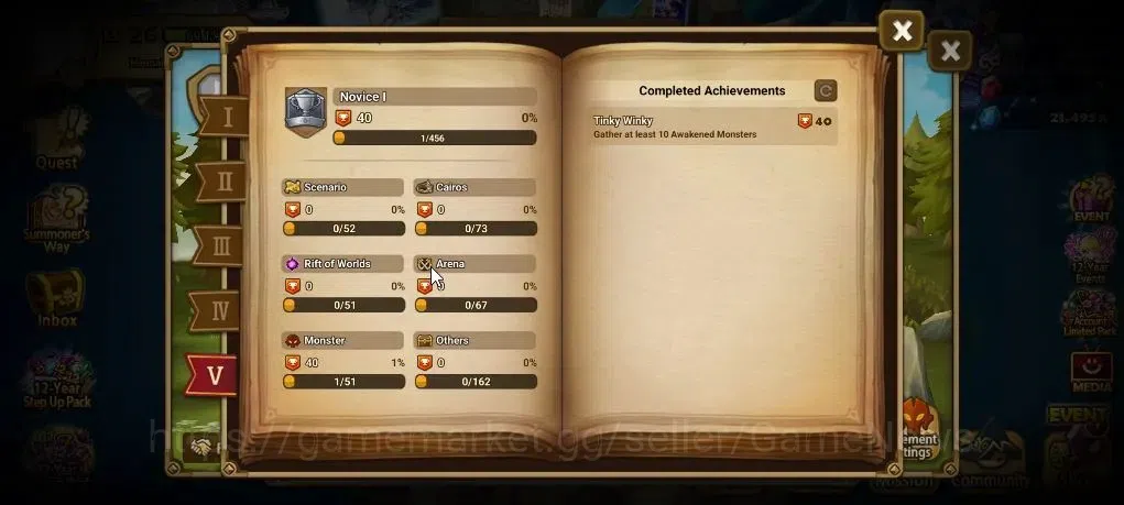 Summoners War: Sky Arena Accounts ASIA|Lv 26|Ready Gacha|103 12 YLC 160 11 YSC + 3 L image 9