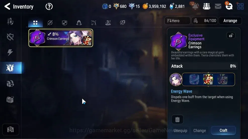 Epic Seven Accounts High-End GLOBAL UnVerif|11 ML(Salome,RueleLight,BW ISeria,Etc)+Aby Fumyr,Setsuka,Estele,etc|Poh+Bles 19