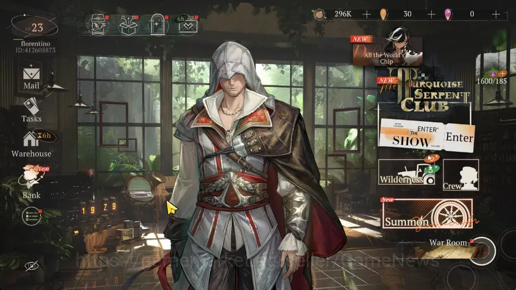 Reverse: 1999 Accounts GLOBAL|Lv 23|10(*6Crew)(1Limit)|Ezio Auditore+Pois image 1