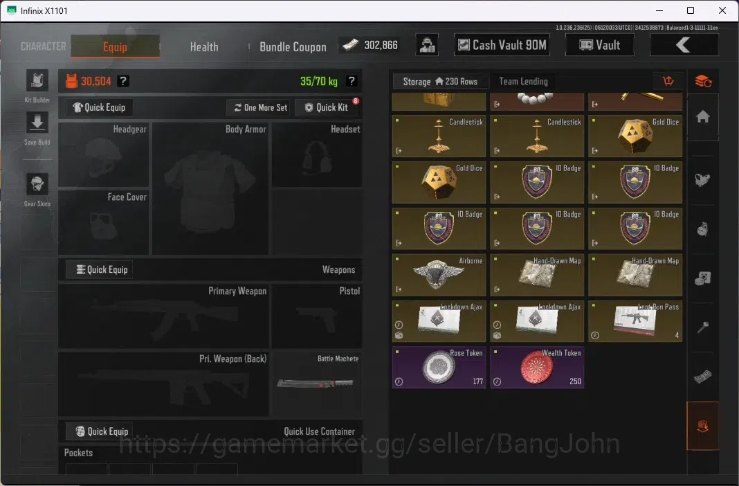 Arena Breakout Accounts Mobile |LV 30|SV 118.1 M|CV 90 M|Exclusive Gun [De image 10