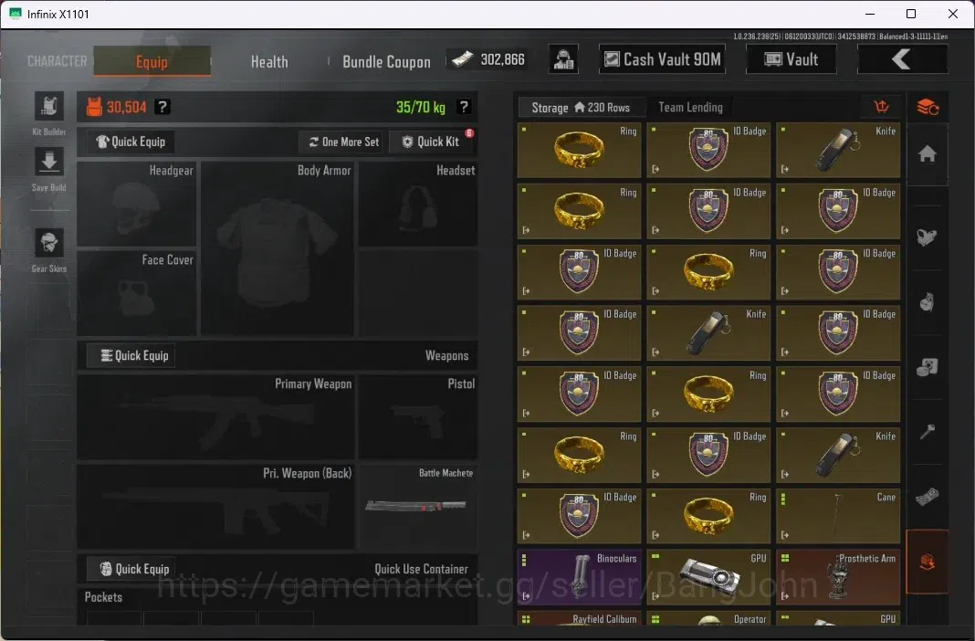 Arena Breakout Accounts Mobile |LV 30|SV 118.1 M|CV 90 M|Exclusive Gun [De image 8