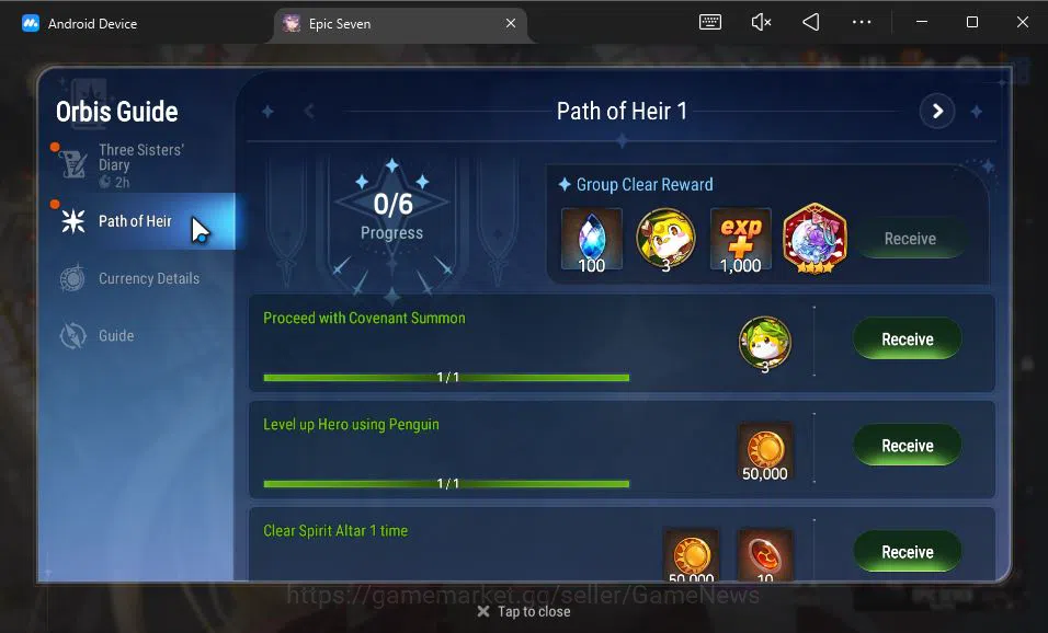 Epic Seven Accounts GLOBAL Unverif|New Era|2 ML(LR Krau,TE Kayron)+Fen image 17
