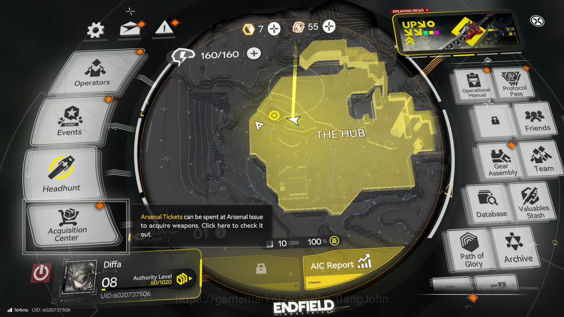 Arknights: Endfield Accounts NA EU | atarter fresh, Rossi, Ardelia, WP 6s 3 | F image 3