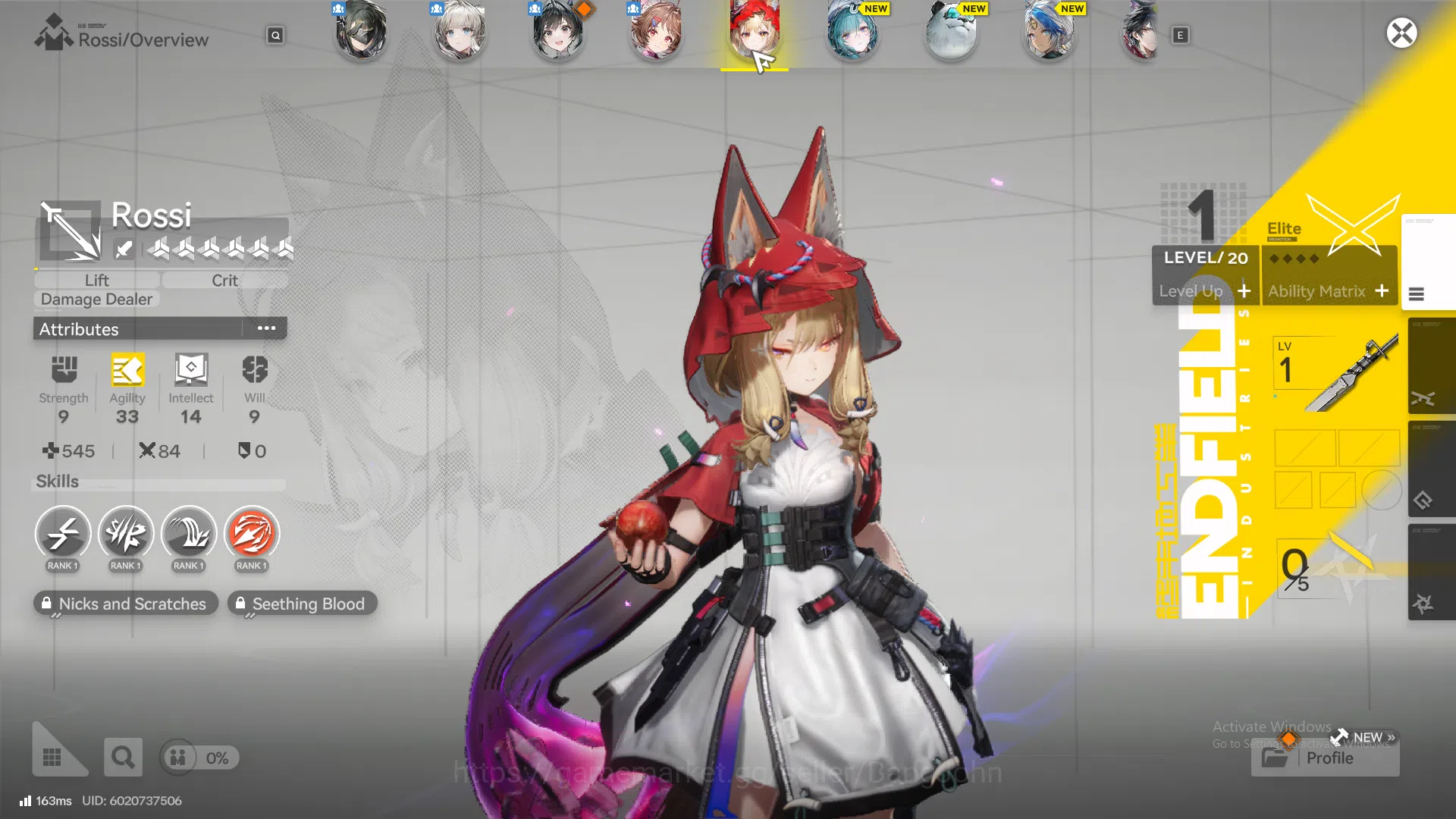 Arknights: Endfield Accounts NA EU | atarter fresh, Rossi, Ardelia, WP 6s 3 | F image 5