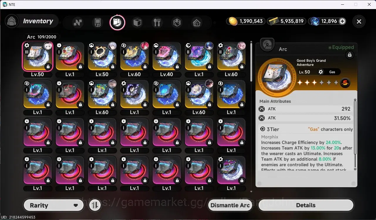 Neverness to Everness Accounts SEA | Hunter Lv 42 | 6 SSR (Hotori,Nanally) + Sign image 11