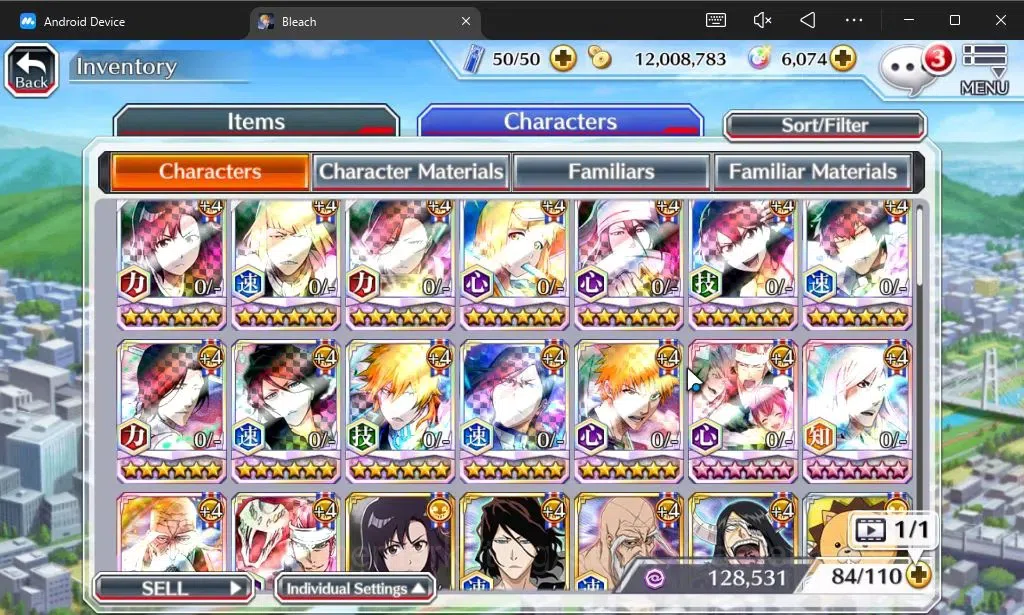 Bleach: Brave Souls Accounts [GLOBAL]6K Orbs+Fresh All Story|TYBW26[Momo,Shinji image 7
