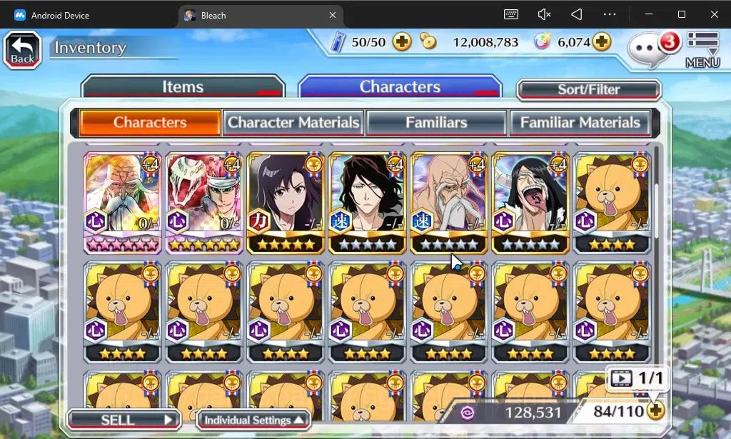 Bleach: Brave Souls Accounts [GLOBAL]6K Orbs+Fresh All Story|TYBW26[Momo,Shinji image 8