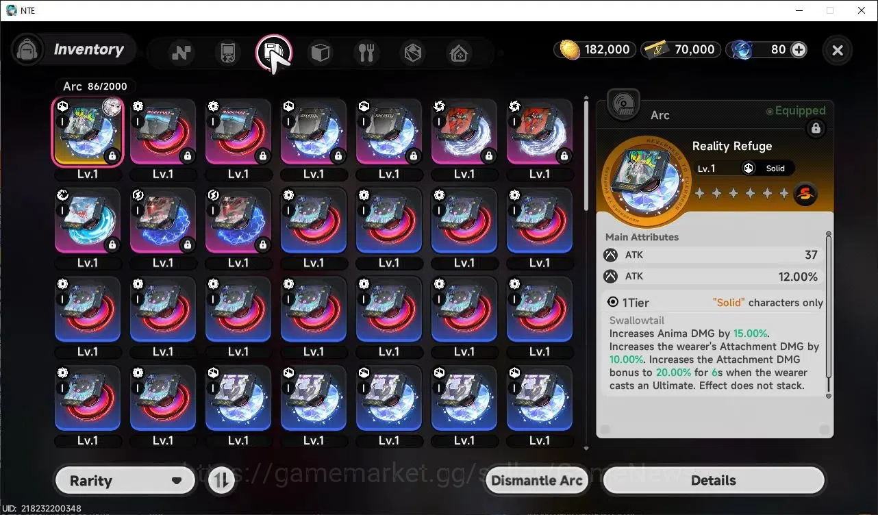 Neverness to Everness Accounts Global EU |HL 3| 2 SSR Jiuyuan+Sign, Nanally |6 SR image 7