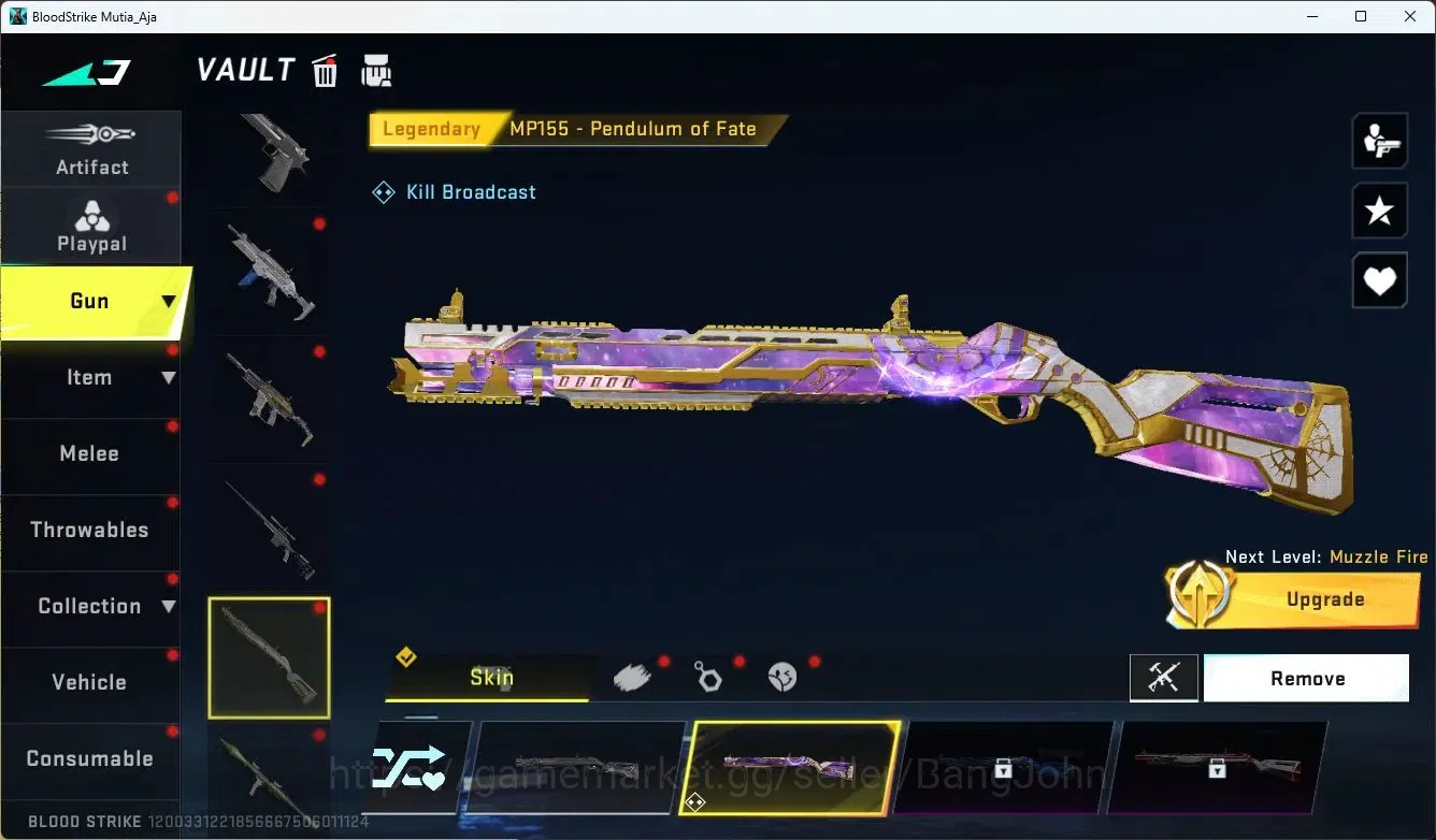 Blood Strike Accounts ASIA | 1 ETERNAL: Desert Eagle |5 Collab Gun [4 7D image 10