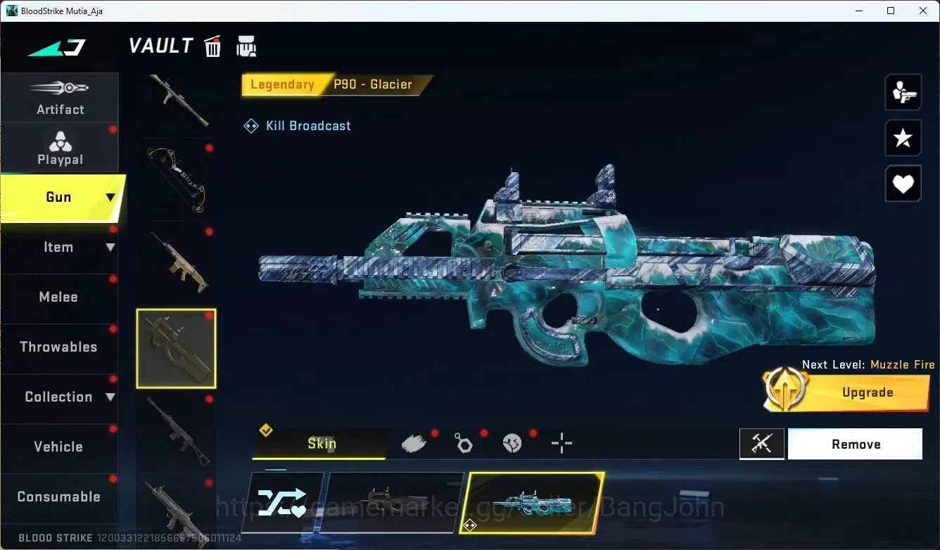 Blood Strike Accounts ASIA | 1 ETERNAL: Desert Eagle |5 Collab Gun [4 7D image 12