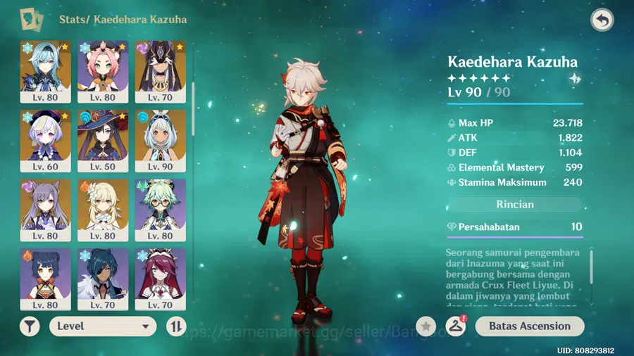 Genshin Impact Accounts Mid-Game | ASIA | AR 57 | 7 Limit | Arlecchino, Ye image 2