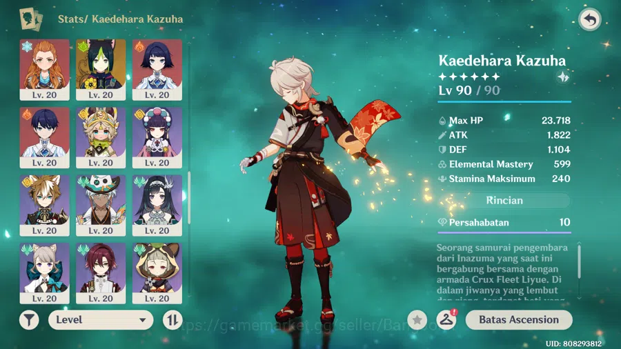 Genshin Impact Accounts Mid-Game | ASIA | AR 57 | 7 Limit | Arlecchino, Ye image 4