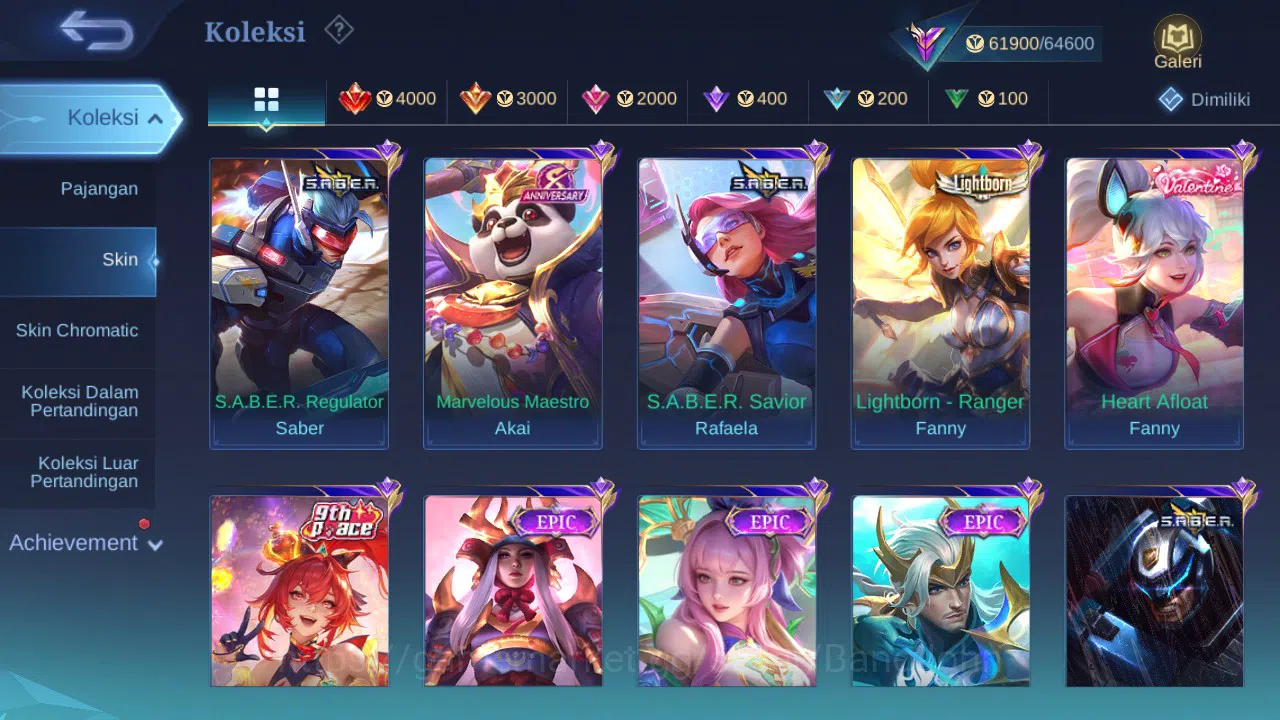 Mobile Legends: Bang Bang Accounts GLOBAL Hero 132 Skin 257 M3 Roger | Stunt Brody |  image 3
