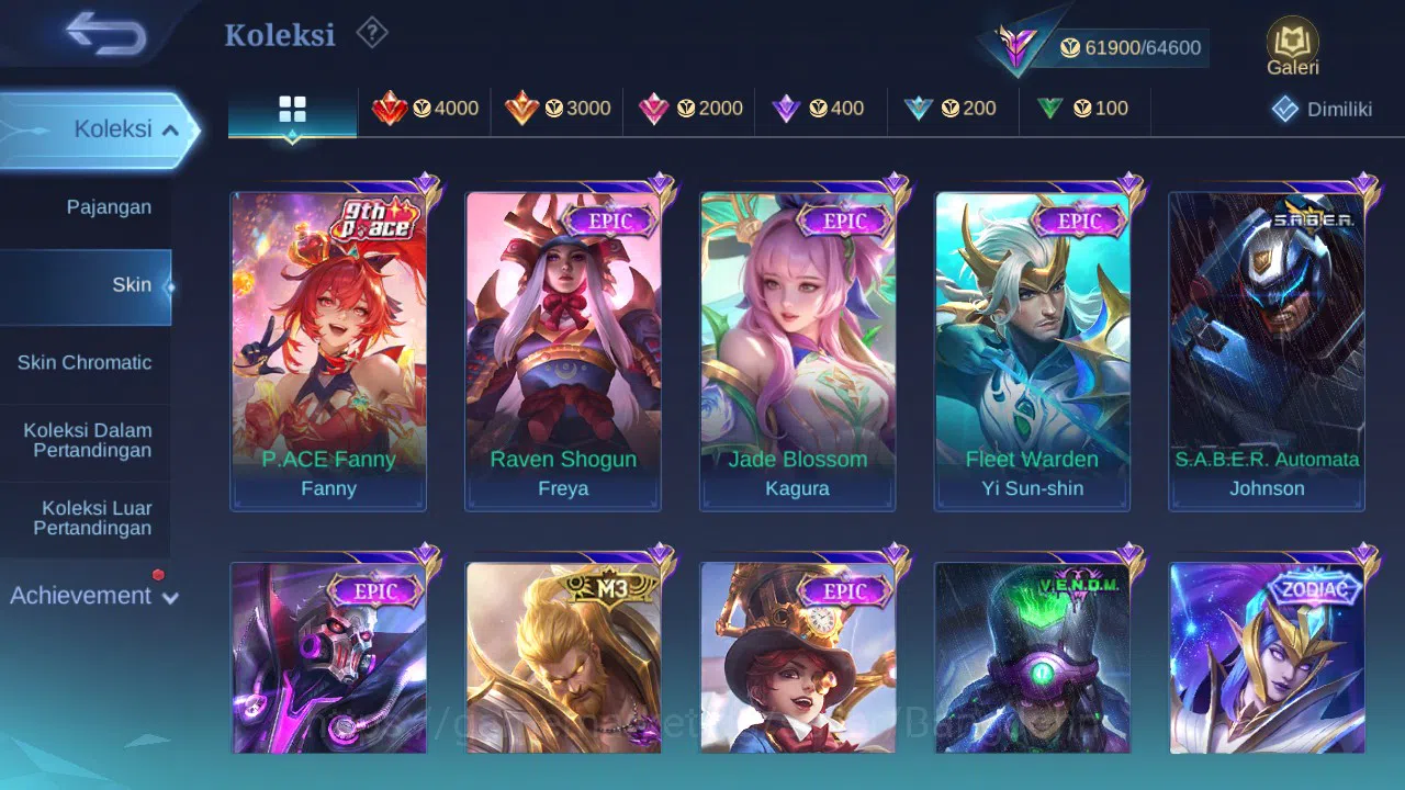 Mobile Legends: Bang Bang Accounts GLOBAL Hero 132 Skin 257 M3 Roger | Stunt Brody |  image 4