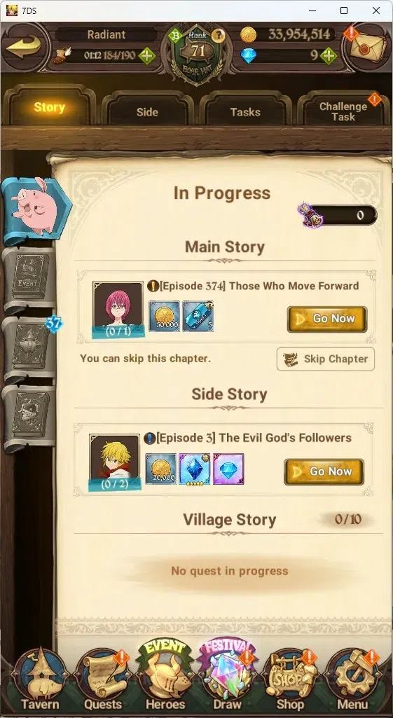 The Seven Deadly Sins: Grand Cross Accounts Asia|3,2M CC|63 LS|6 LR+10 UR|NMeli5/6,Estarossa,H image 12