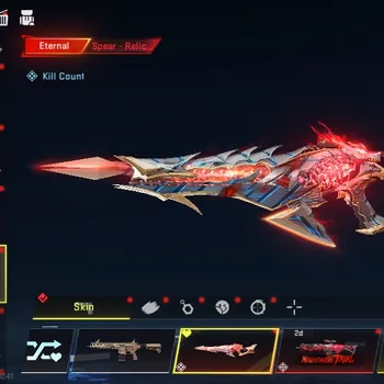 Blood Strike Accounts Mid-Tier Asia|3 Eternal Thompson Resurrected MAX,Spear Relic Lv4,MP7 Tidesong Lv2|3 Meele Katana Dark