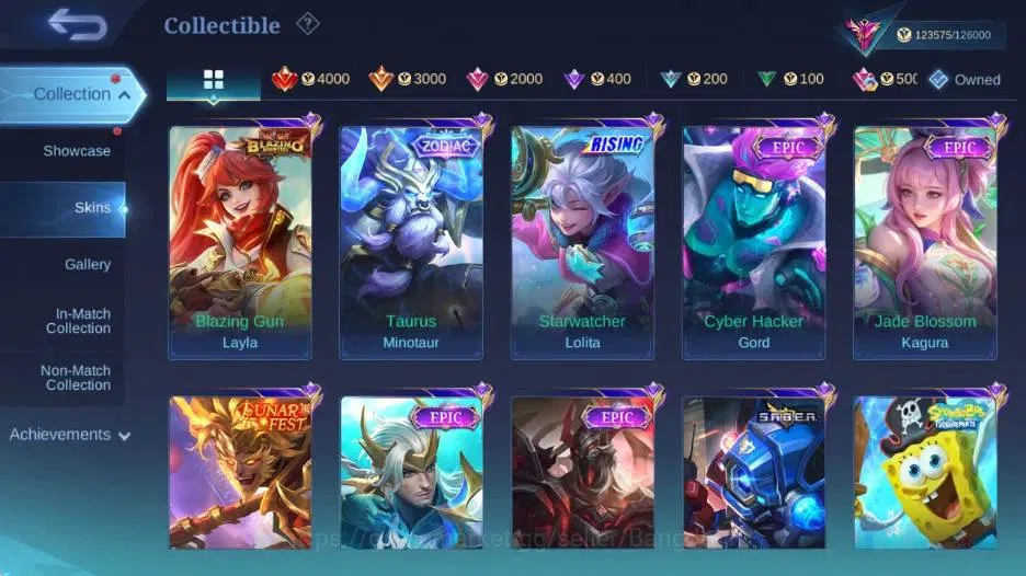 Mobile Legends: Bang Bang Accounts Global|Skin 452|Exalted|Legend Franco,PRIME Grange image 11